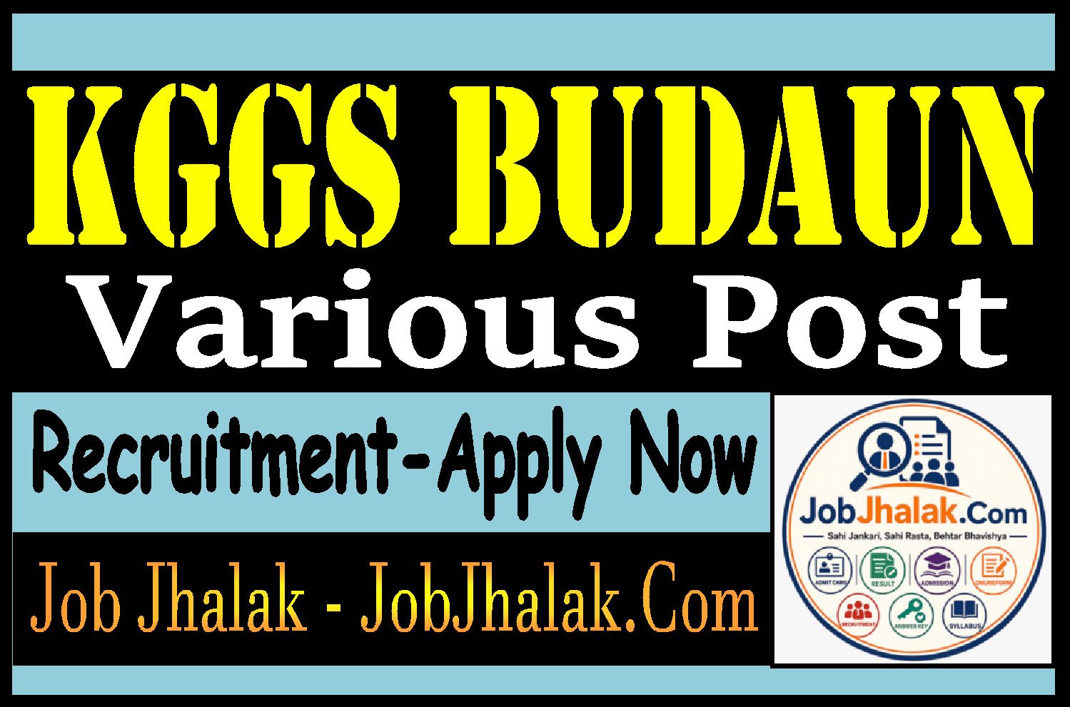 Kasturba Gandhi Girls School Budaun Recruitment