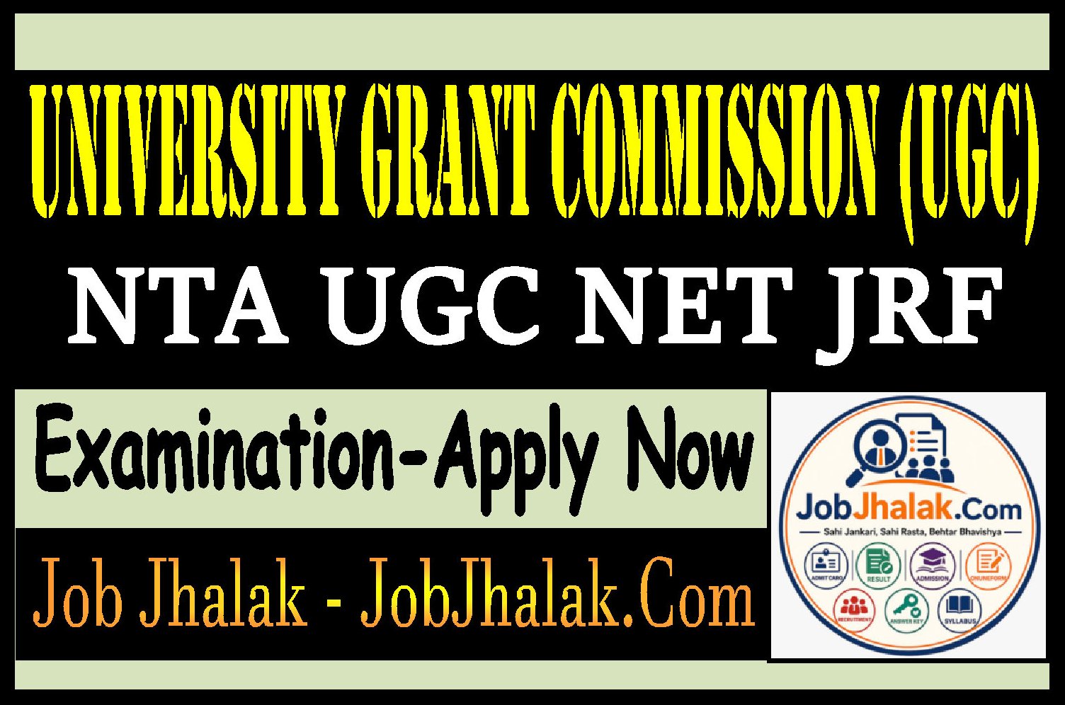 NTA UGC NET JRF Examination